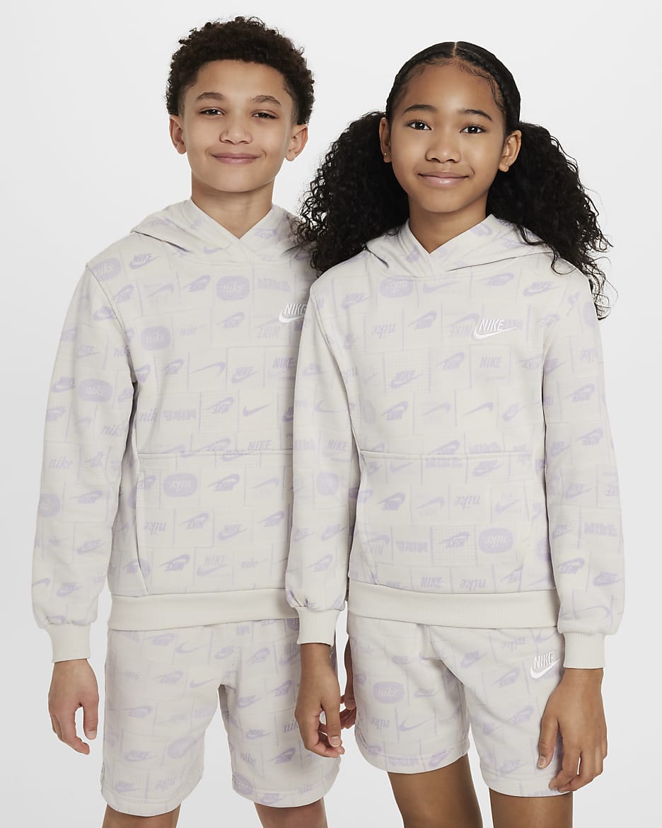 Nike Sportswear Club Fleece Big Kids Hoodie. Nike